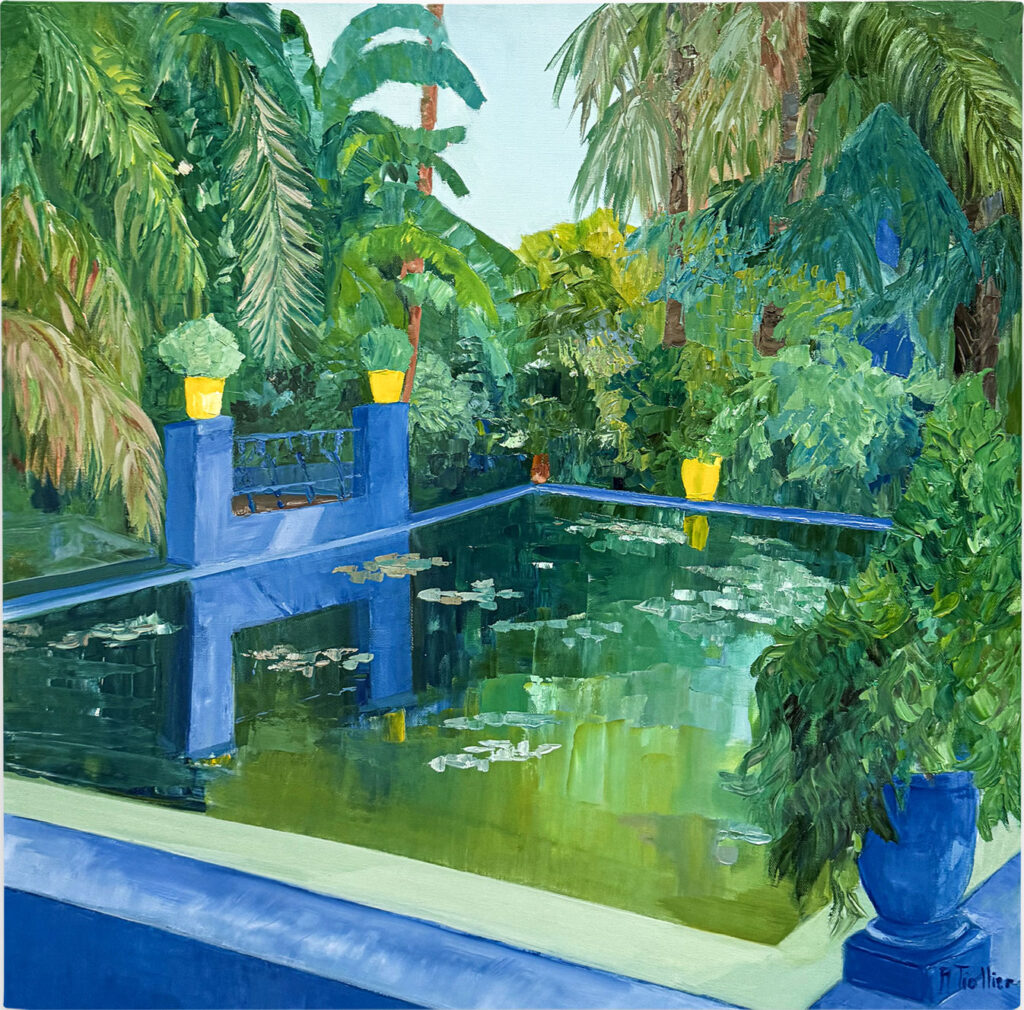 Bassin Majorelle IV - Agnès Tiollier