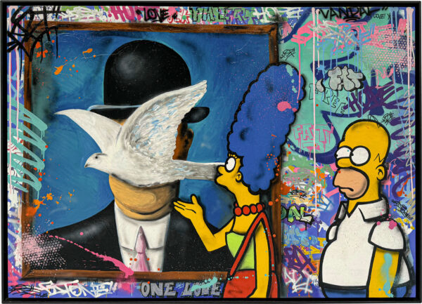 The Simpsons X Magritte World