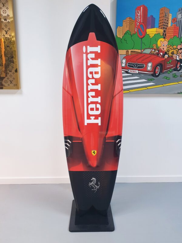 Red Ferrari Surfboard – Image 2