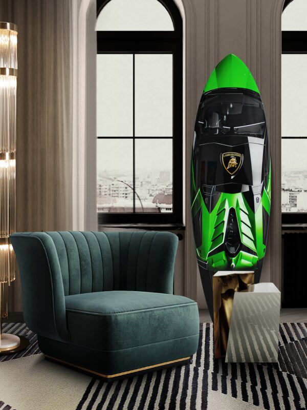 Lamborghini Aventador Surfboard - Image 6