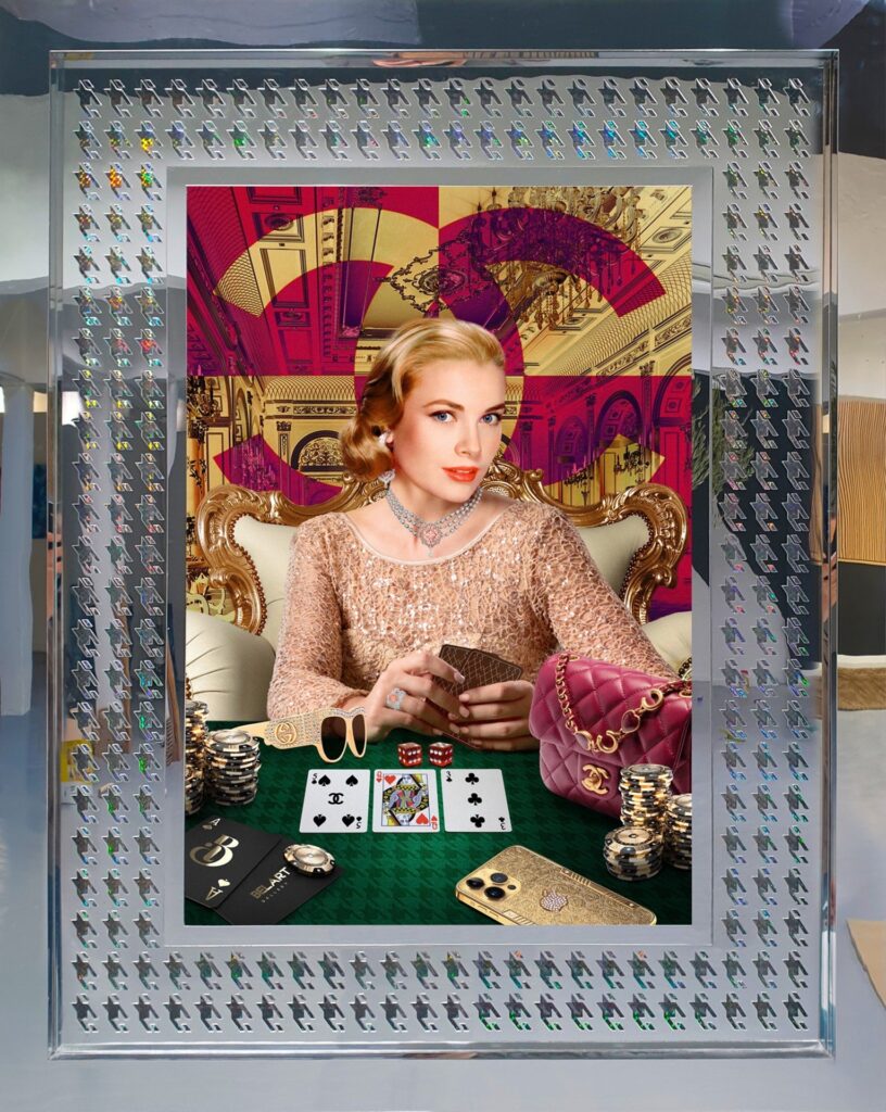 Grace Kelly - Grace of Monaco - Chanel Frame, 2022 Belart Collective