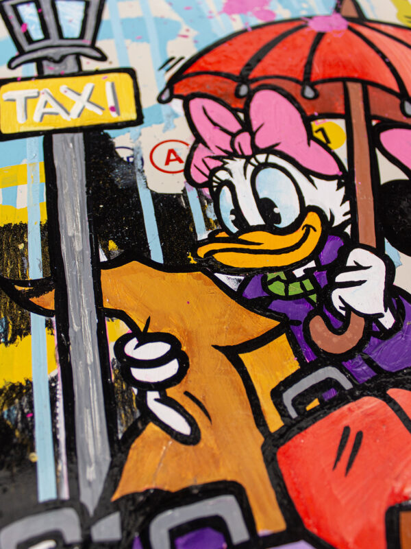 Minnie & Daisy Duck - Paris Metro Sign - Afbeelding 2