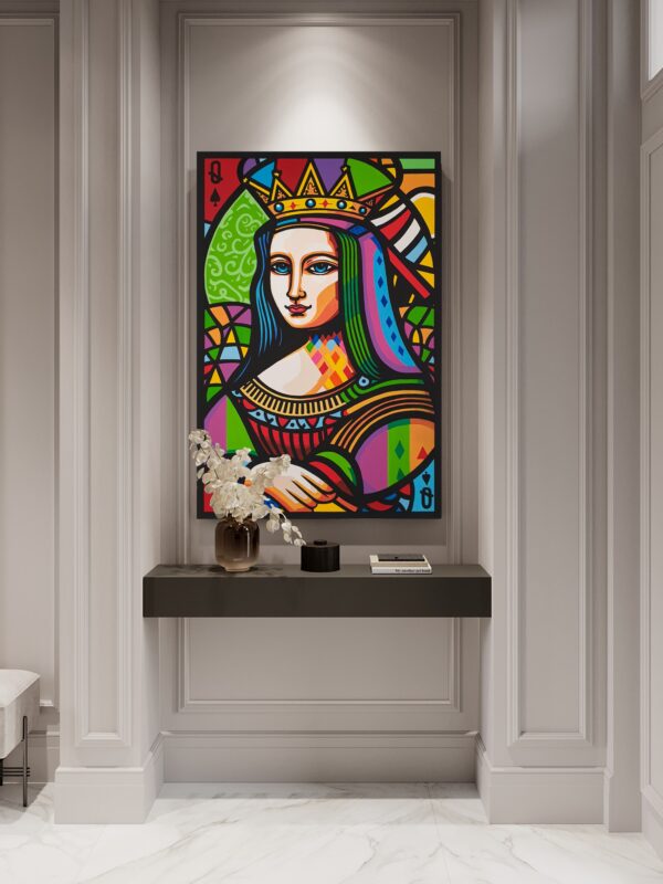 Queen Mona Lisa - Cubism edition - Afbeelding 6