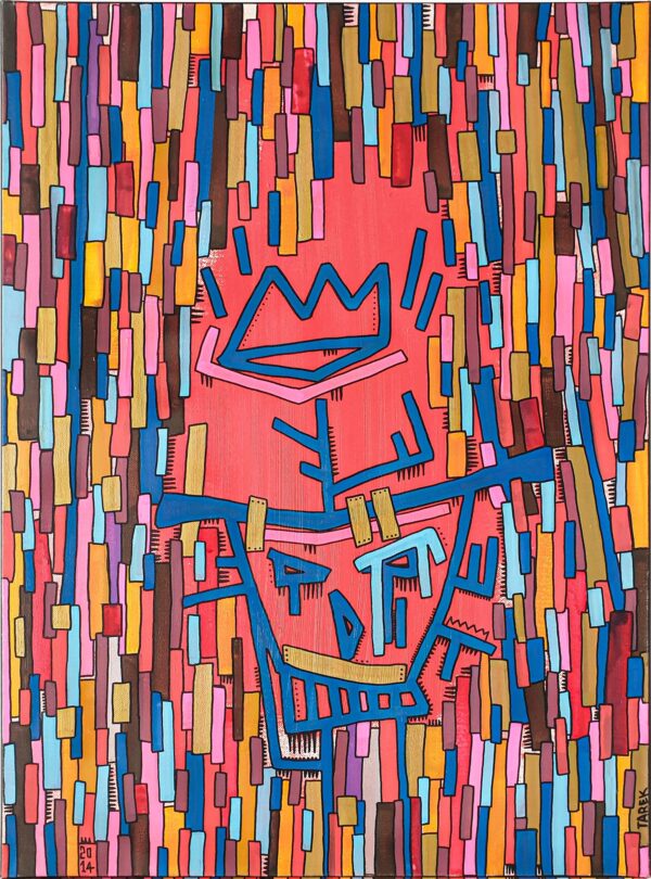 Mask geometric - Geometric art, 2020 Tarek