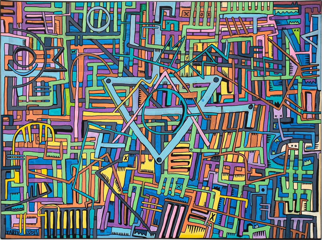 Geometrik - Geometric art, 2013 Tarek