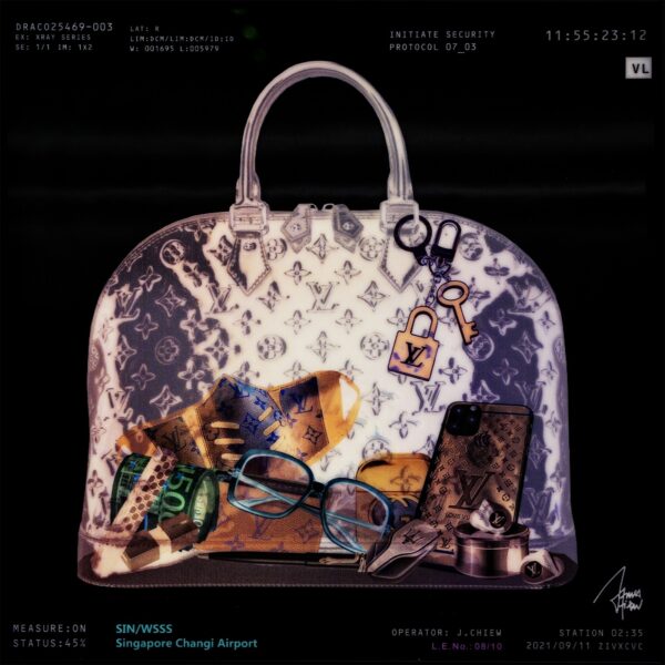 Louis Vuitton bag Lenticular X-ray, 2021 James Chiew