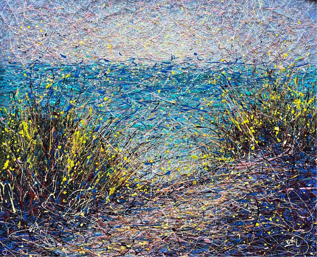 Dune (Whispered Tales by the Sulit Shore) (Stretched), 2023 Nadin Antoniuk