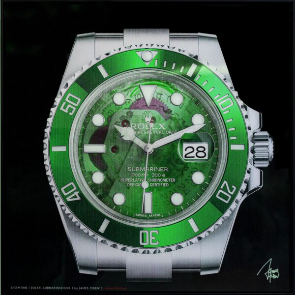 Rolex Sea-dweller Submariner Lenticular, 2021 James Chiew