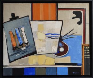 In the studio, 2024 Sophie Dumont