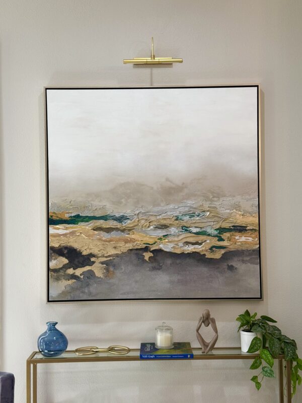 Verdant Reverie - Framed champagne - Image 6