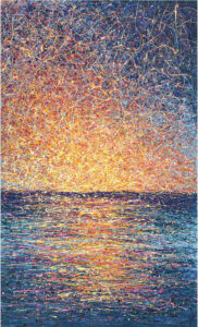 New day (yellow sunrise), 2024 Nadin Antoniuk