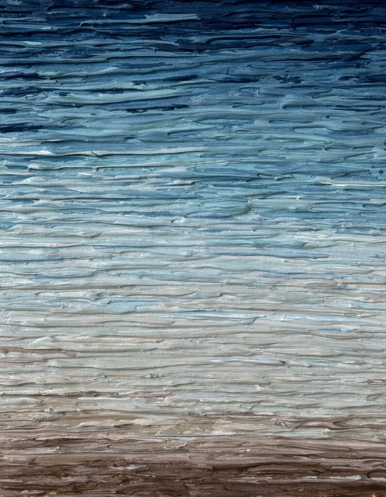 Serenity V - White box frame, 2024 Daniela Pasqualini
