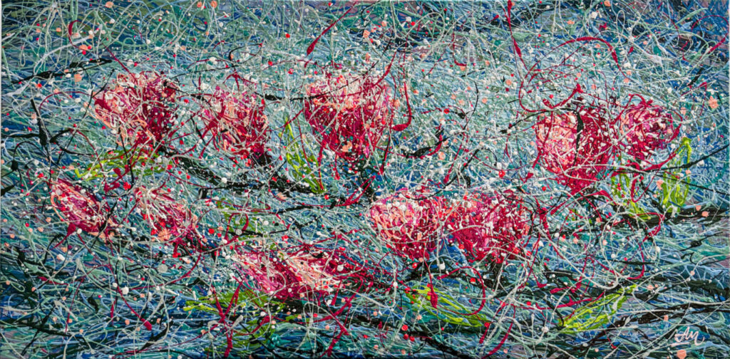 A little pink mood, 2023 Nadin Antoniuk