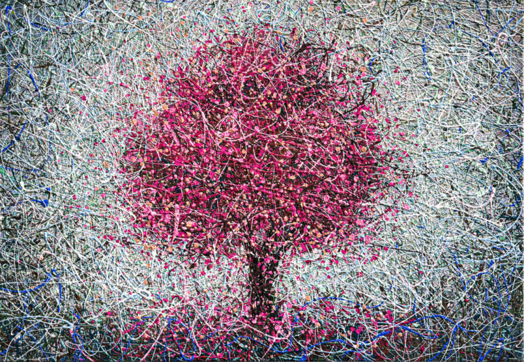 Overwhelmingly beautiful life (Stretched), 2023 Nadin Antoniuk