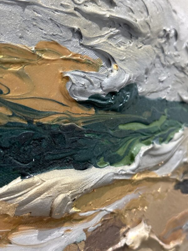 Verdant Reverie - Framed champagne - Image 12
