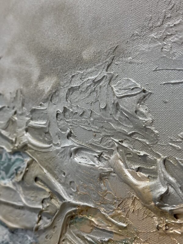 Verdant Reverie - Framed champagne - Image 3