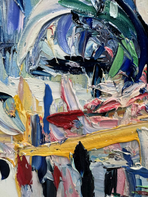 Lungo il canale olio su tela – Image 2