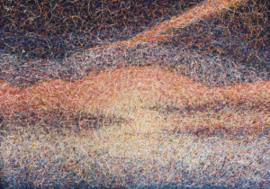 Way to the sun (big orange), 2024 Nadin Antoniuk