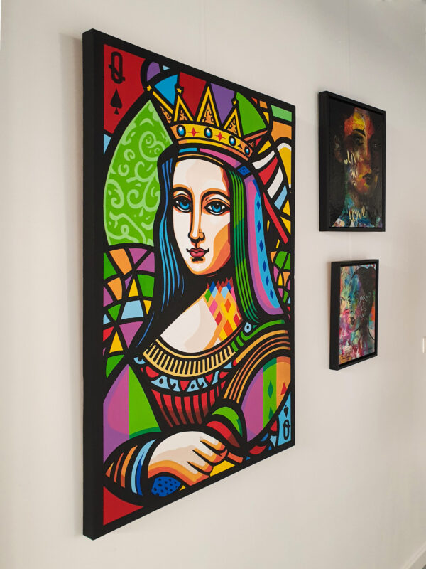 Queen Mona Lisa - Cubism edition - Afbeelding 2