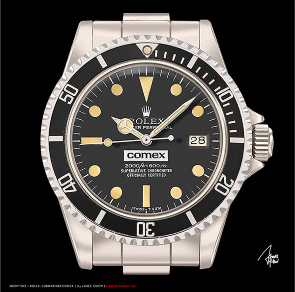 Rolex Submariner comex, 2021 James Chiew