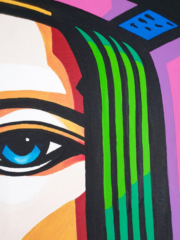 Queen Mona Lisa - Cubism edition - Afbeelding 3