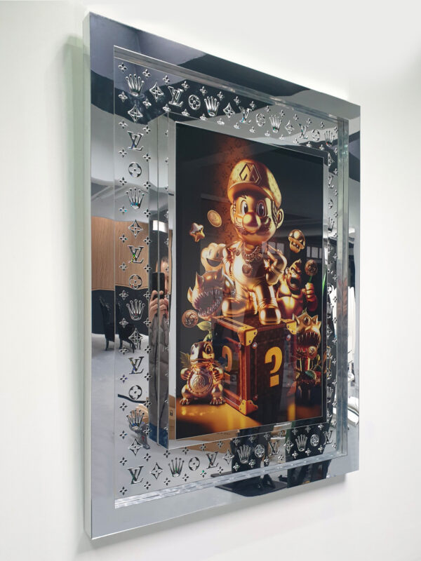 Super Mario - Game Over - Louis Vuitton and Rolex Frame – Image 3