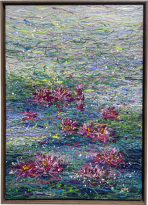 Lilies by Claude Monet, 2024 Nadin Antoniuk