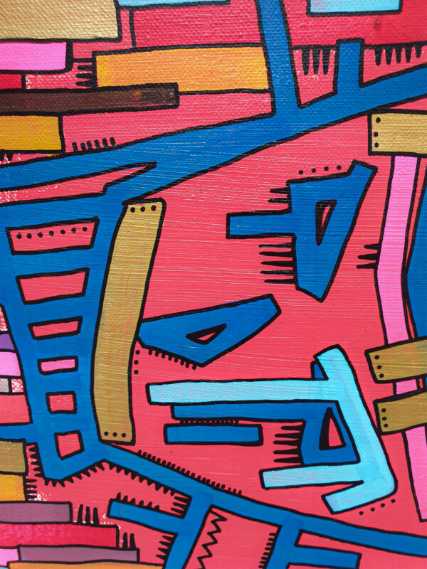 Mask geometric - Afbeelding 3