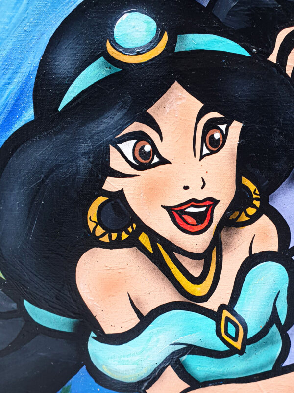 Aladdin & Jasmine in the starry night - Image 4