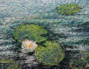 One lily white, 2023 Nadin Antoniuk