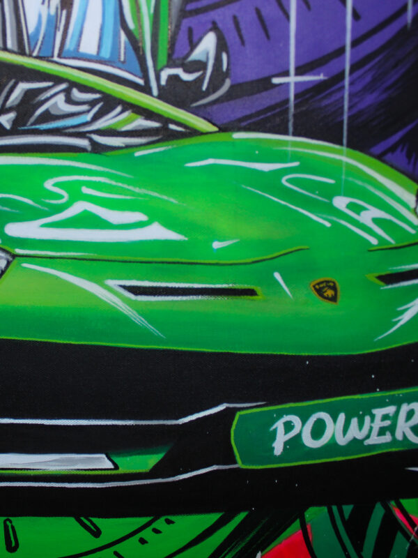 The Green Power - Rolex Hulk Submariner - Lamborghini Aventador – Image 9