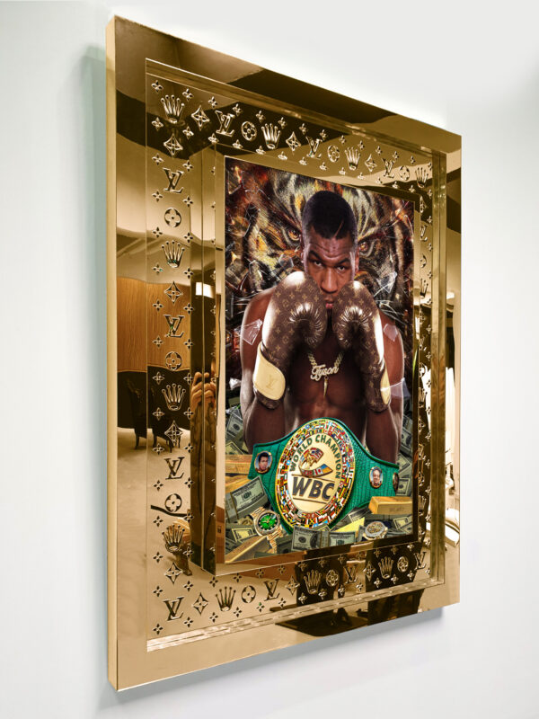 The Iron Mike Tyson - Rolex and Louis Vuitton Golden Frame - WBC Boxer - Image 3