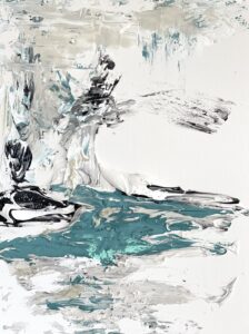 Hidden Light - Teal Obsession, 2022 Daniela Pasqualini