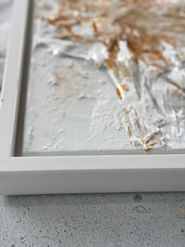 Hidden light- Gold - Composition of 3 paintings - Image 9