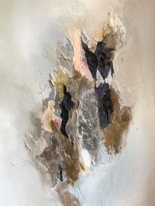 Golden view, Painting, Acrylic on Canvas, 2022 Daniela Pasqualini