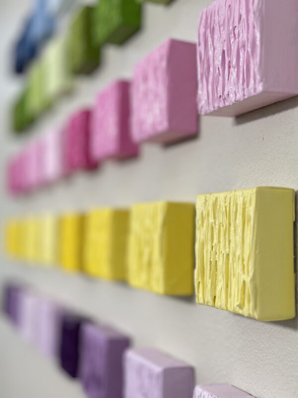 Living in colors - Composition of 56 paintings - Image 3