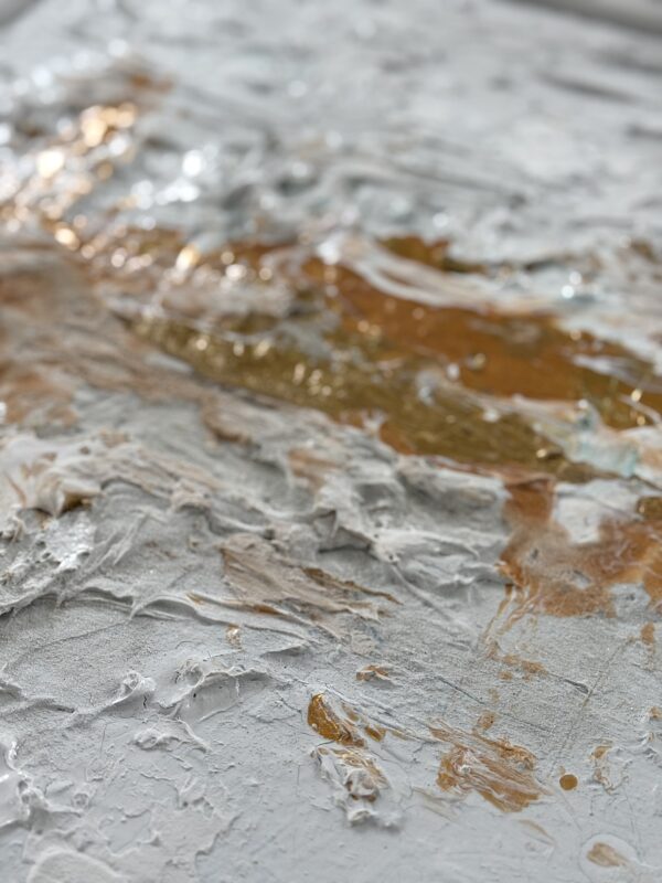 Hidden light- Gold - Composition of 3 paintings - Image 6