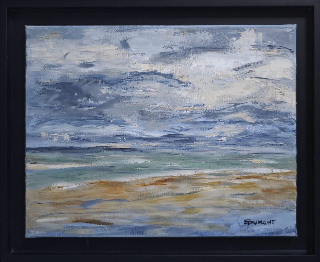 Plage de Saint-Aubin, 2023 Sophie Dumont