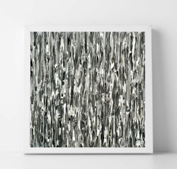 Melodie Monocromatiche - Brushed Pewter, 2022 Daniela Pasqualini