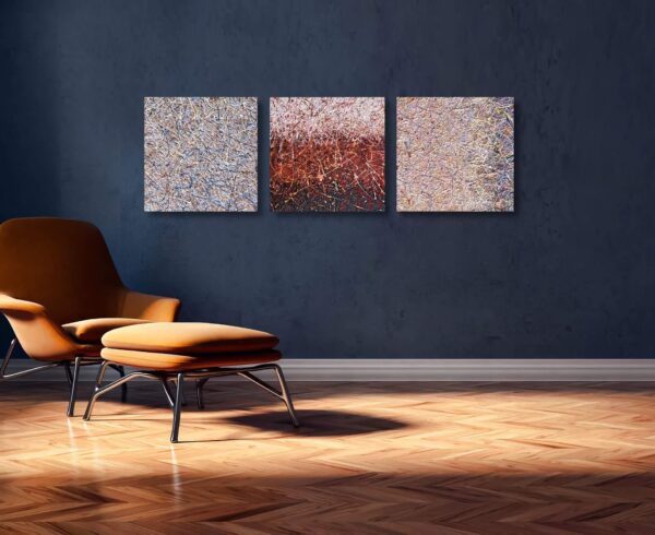 Day one - triptych (ready to hang) - Image 2