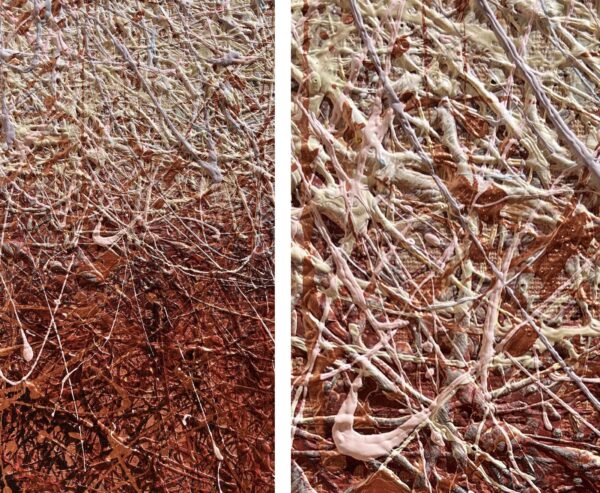 Day one - triptych (ready to hang) - Image 9