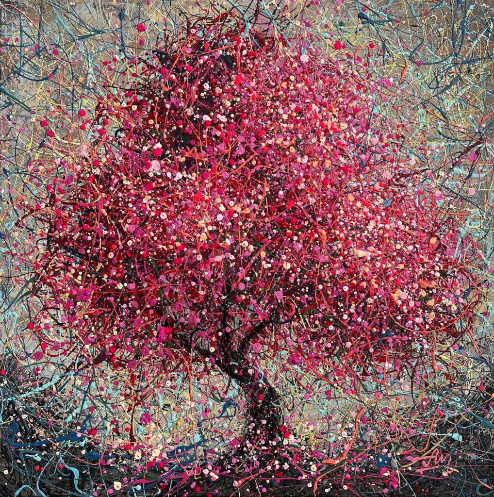 Where Petals Meet the Wind, 2025,Nadine Antoniuk