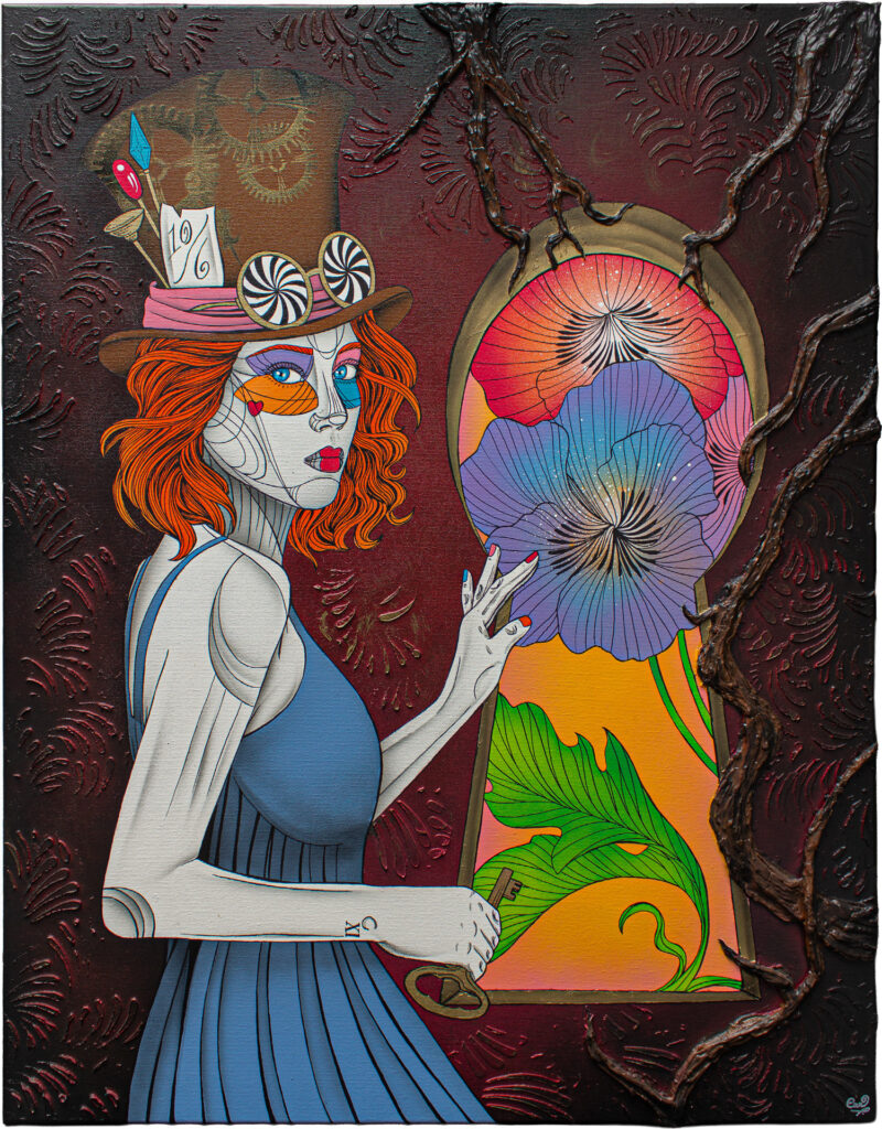Alice le temps d'un rêve, 2023 Caro Graffiti
