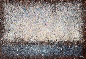 Blue heart of the planet 1, 2024 Nadin Antoniuk