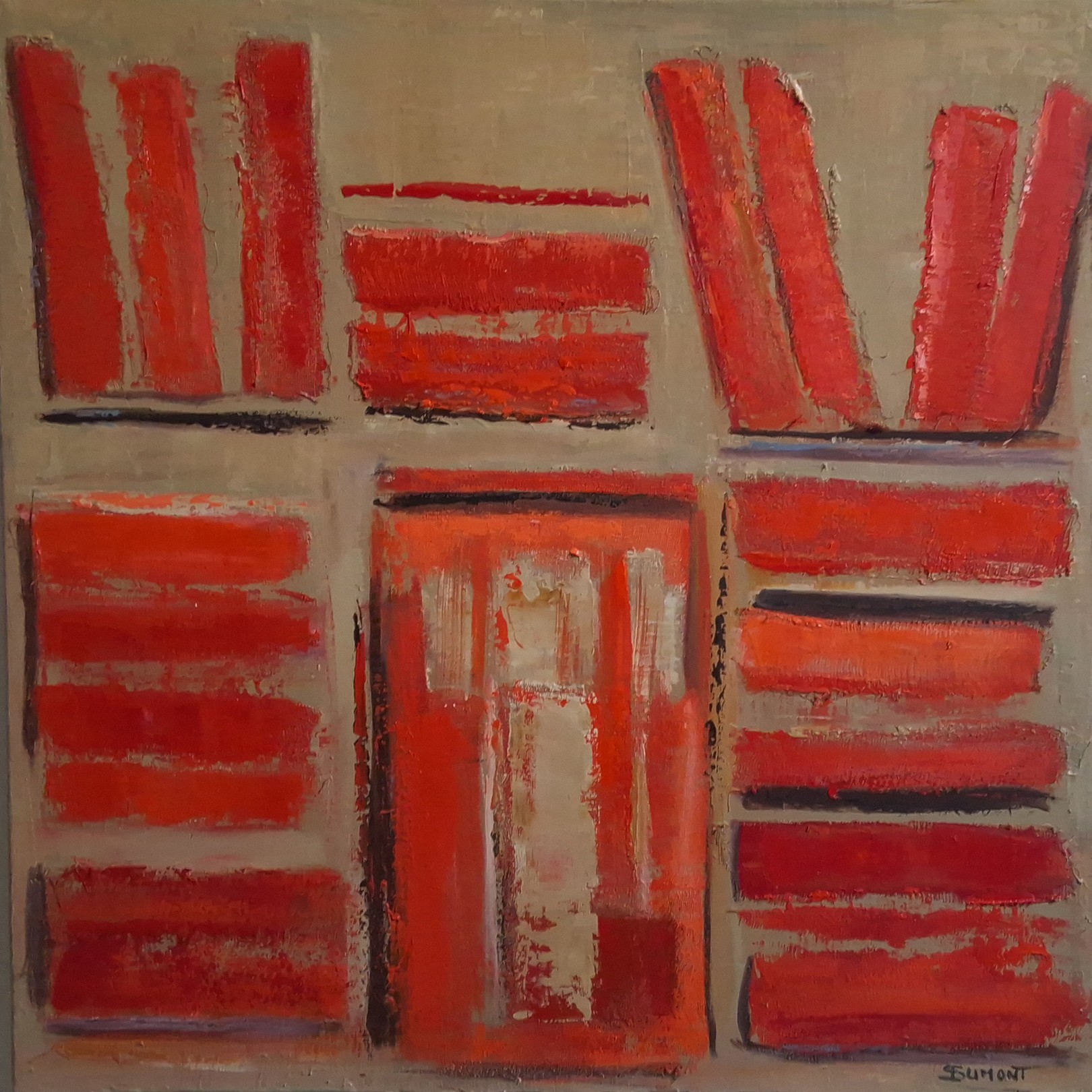 Les reliures rouges by Sophie Dumont