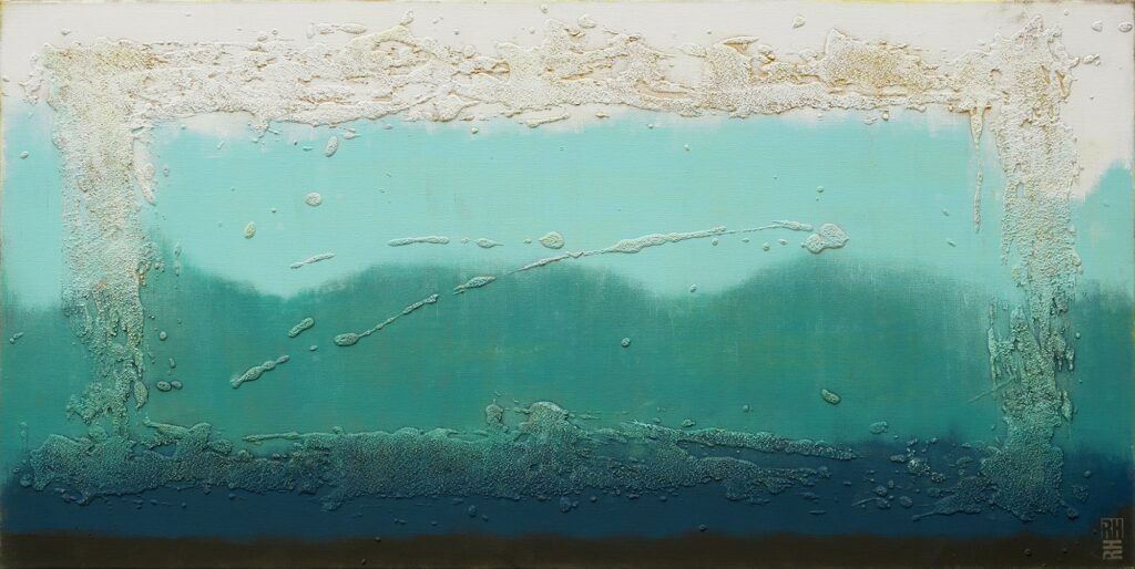Turquoise Lots by Ronald Hunter