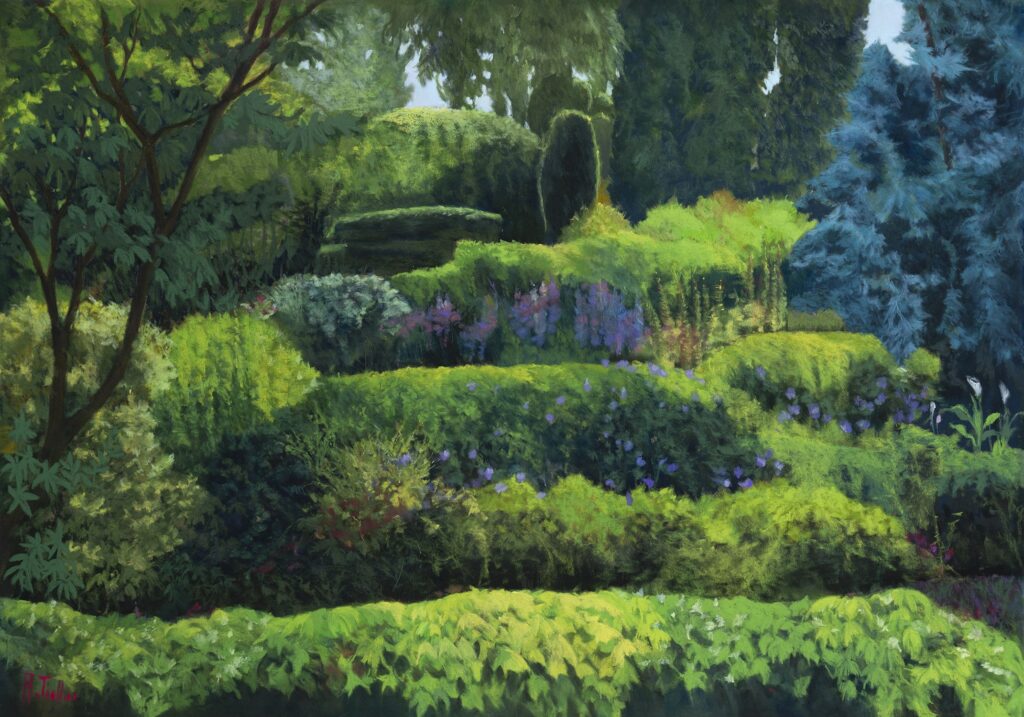 Le bleu de Majorelle by Agnès Tiollier