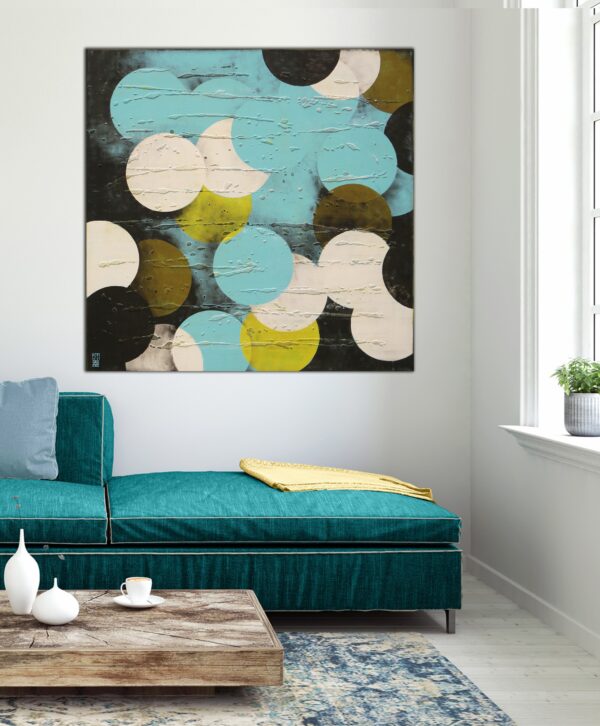 Circle in Circle Turquoise XL – Image 5