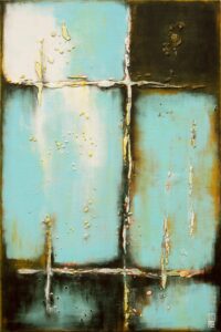 Turquoise Lots by Ronald Hunter