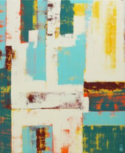 Untitled in Yellow by Ronald Hunter